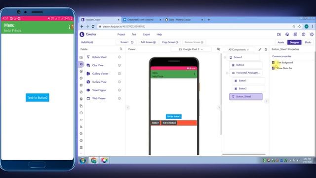 Kodular BOTTOM SHEET Beginner Tutorial Part- 42 #KODULAR 2020 смотреть онлайн
