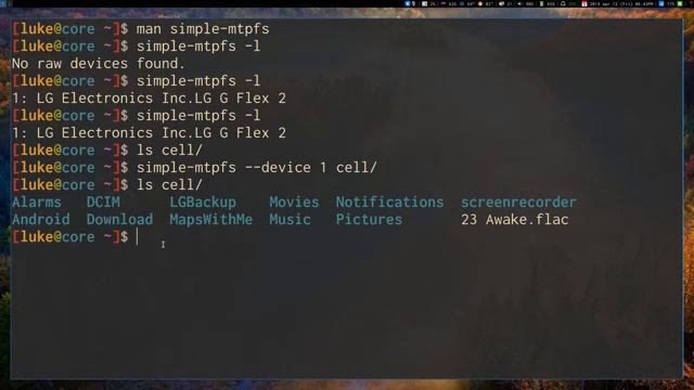 How to Mount Android Phones in Linux смотреть онлайн
