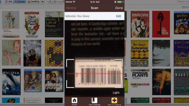 LibraryThing App Tutorial (iOS and Android) смотреть онлайн