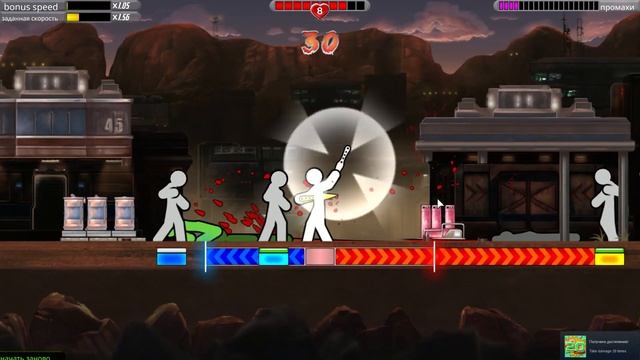 ONE FINGER DEATH PUNCH 2 - БЫСТРЫЙ ВЗГЛЯД [gameplay] смотреть онлайн