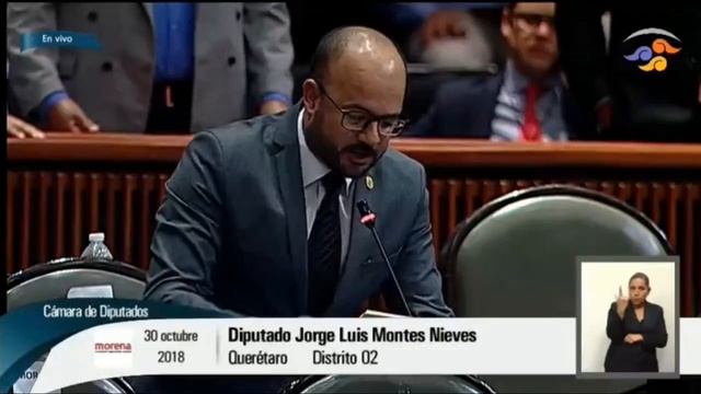 30/10/2018 Intervención desde curul del Dip. Jorge Luis Montes Nieves смотреть онлайн