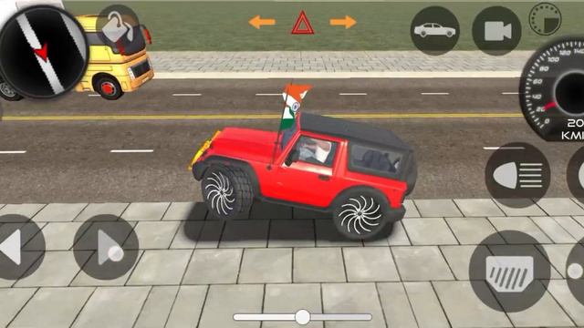 Indian 🇮🇳 car simulator game sidhu musewala real Indian new colour that model legender off road 202 смотреть онлайн