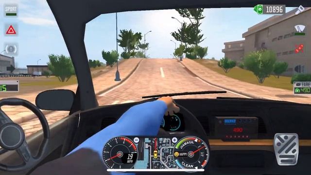 sports car VIP clients (private car) Taxi sim 2022 Android iOS gameplay#8 смотреть онлайн