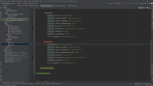 Custom Array Adapter смотреть онлайн
