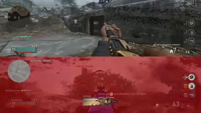 Call of Duty WWII Team Deathmatch Splitscreen #513 смотреть онлайн
