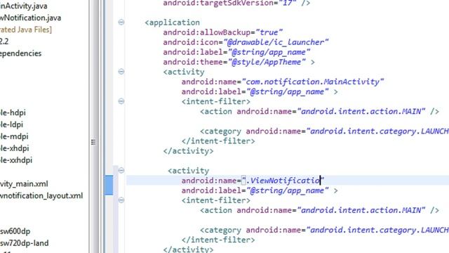 android tutorial for beginners 22 notification bar 3 смотреть онлайн