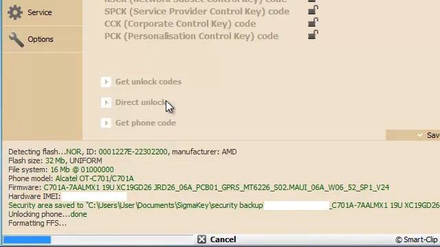 Video tutorial for the unlock operation of Alcatel OT-C701 phone model смотреть онлайн