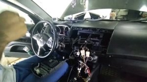 Установка магнитолы TEYES на CITROEN C-CROSSER 1 2007-2013 / MITSUBISHI OUTLANDER 2 / PEUGEOT 4007