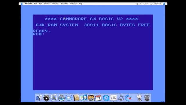 Power64 [Apple Macintosh] (2008) Roland Lieger {PowerBook G4 15" 1 GHz} /C64 Emulator\ смотреть онлайн