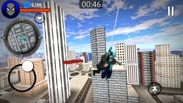 Flying Amazing Spiderman 2 | Spider Superhero Crime City Battle - Android GamePlay смотреть онлайн