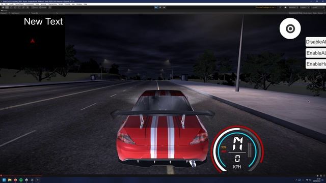 Unity3D Open World Android Racing Game #Engine Sound Test смотреть онлайн