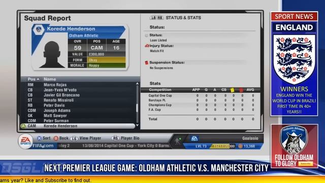 FIFA 13 England's World Cup Tour | World Cup Final England V.S. Spain - EP04 S4 смотреть онлайн