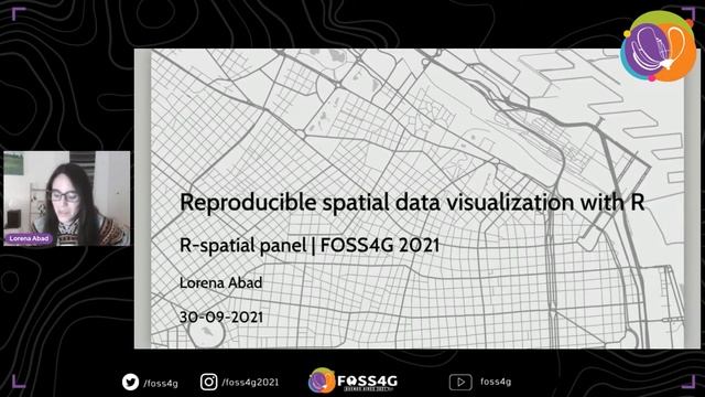 FOSS4G 2021 - R-spatial panel смотреть онлайн