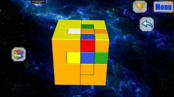Puppet Cube V2 solve (Rubiks 3D Android App)