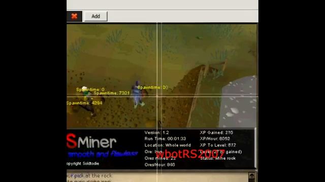 wBot - Runescape 2007 Bot - JAR file смотреть онлайн