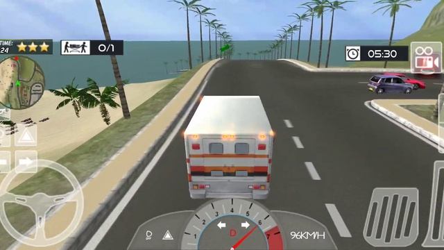 American Ambulance Emergency Simulator 2021- emergency Rescue - Android GamePlay #10 смотреть онлайн
