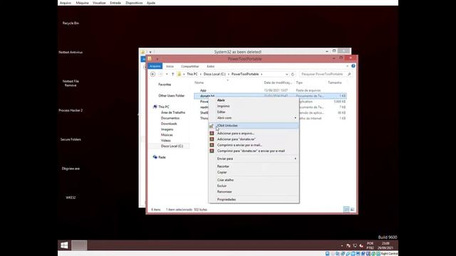O que acontece se apagarmos a System32 do Windows? смотреть онлайн