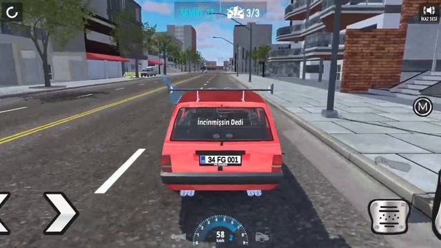 Kırmızı Kartal Arabası Oyunu1🚦Car Parking 3D-Best Android Gameplay смотреть онлайн