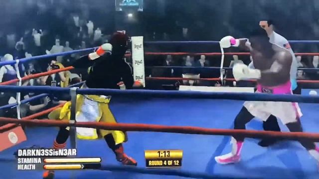 DARKN3SSisN3AR VS FEETOLOGY Fight Night Champion смотреть онлайн