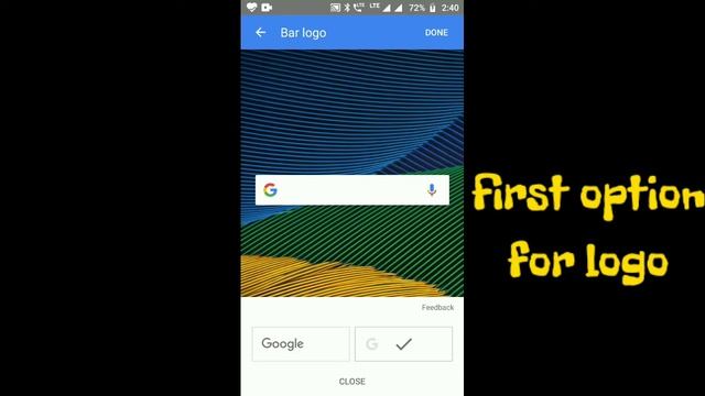Customize Your Android Google Search Bar ।।। google search bar ko color krey смотреть онлайн