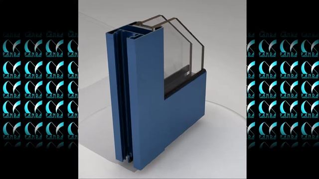 Panda S.81 All Aluminum Multi-Slide Door System Corner Detail смотреть онлайн