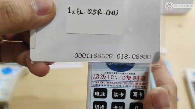 EL-123D03 Chinese 125 kHz 13.56 MHz Handheld RFID Duplicator Writer Duplikat Copy Tag смотреть онлайн