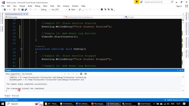 Windows Service | Part 6 - Implement Service with Timer | C# Advanced #267 смотреть онлайн