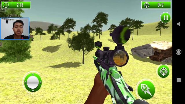 Wild Dinosaur Hunting Games - Android Gameplay смотреть онлайн