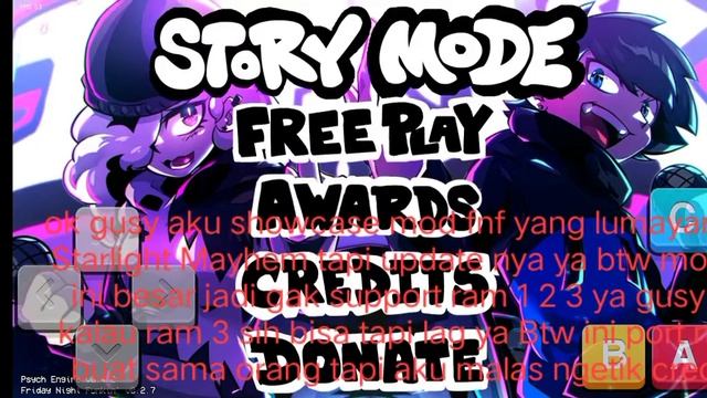 Mod Friday night funkin Starlight Mayhem reboot Android Bahasa Indonesia смотреть онлайн