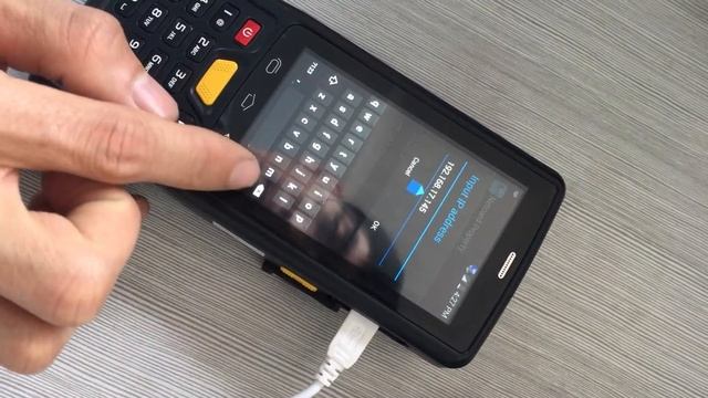 ST907V7 0 android PDA with OTG- RJ45 testing смотреть онлайн