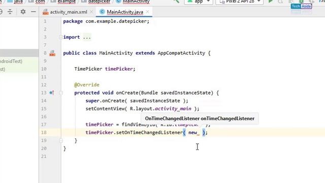 Timepicker - Create Timepicker in android studio 3.6 смотреть онлайн