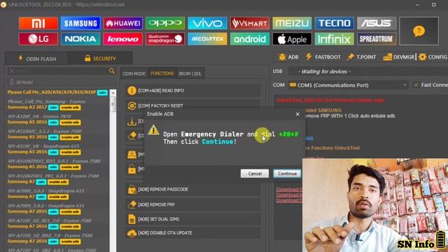 Samsung Frp Remove One Click Android 10, 11, 12 With One Click Auto ADB Enable | SN info смотреть онлайн