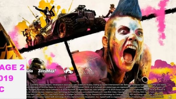 Rage 2 Crack CODEX CPY Info Fixed 1.4