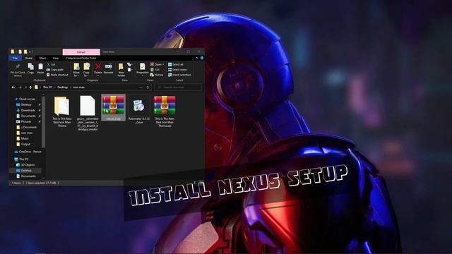 Iron Man Windows 10 Live Wallpaper Using Lively Wallpaper App & Rainmeter Skin | Live Wallpaper W10