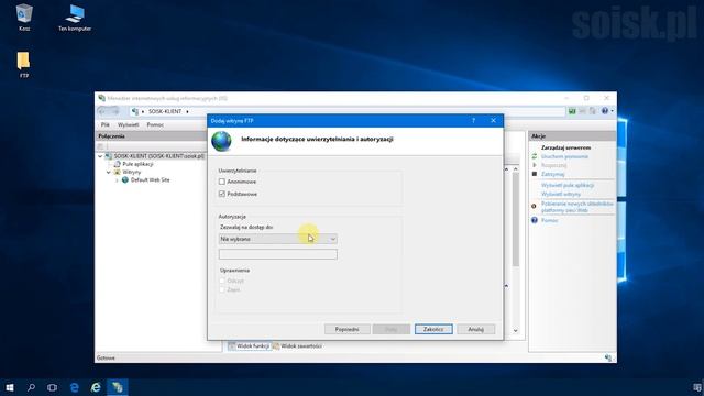 Windows 10: Instalacja serwera FTP. смотреть онлайн