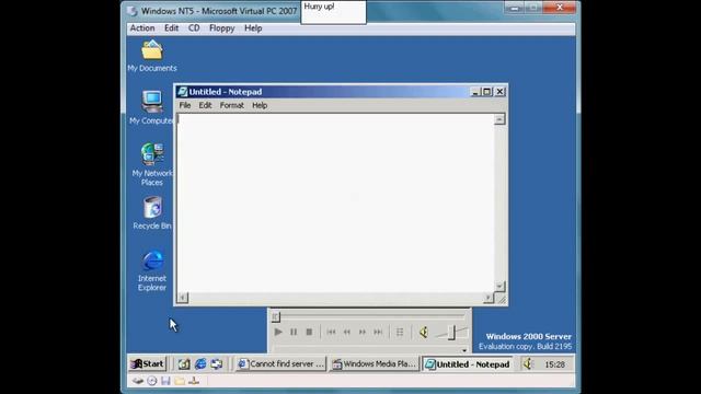 Windows 2000 Server/Pro SP1 Beta Build 2195 смотреть онлайн