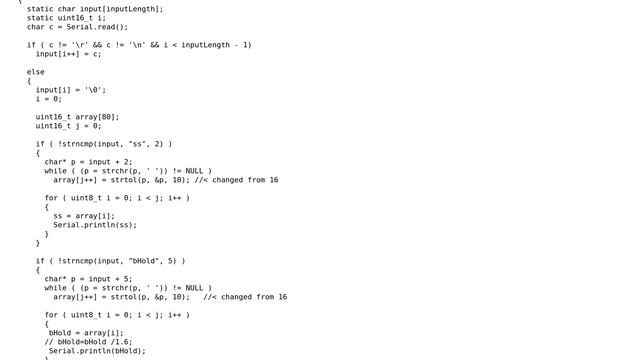 Arduino: How to change Multiple variable values through Serial Monitor? смотреть онлайн