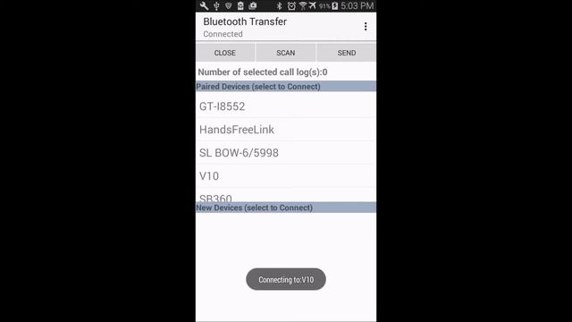 Tranfer Call Log via Bluetooth in Android - coju.mobi смотреть онлайн