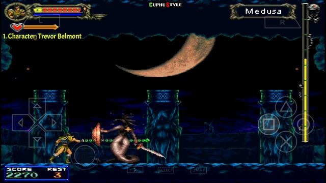 Castlevania: Legacy of Dracula PPSSPP Emulator Gameplay смотреть онлайн
