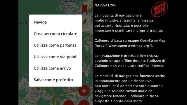 Calimoto - Navigatore per motociclisti смотреть онлайн