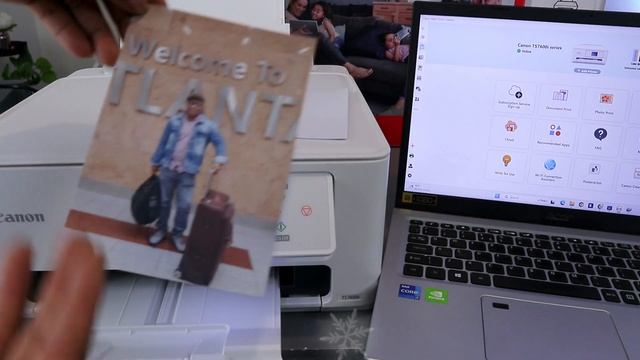 How To Do Photo Print 4x6,5x7 From Computer To Canon TS7650i | How To Load Your Glossy Photo Paper смотреть онлайн