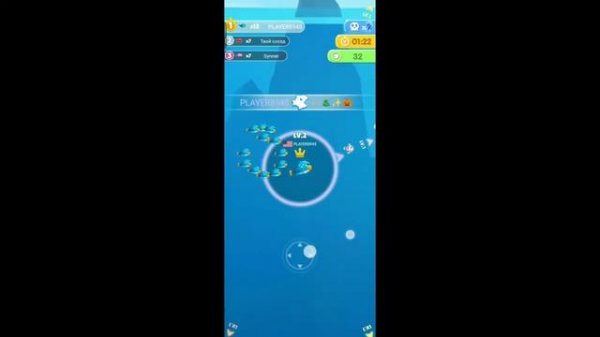 Fish go.io 2 Android/iOS Gameplay