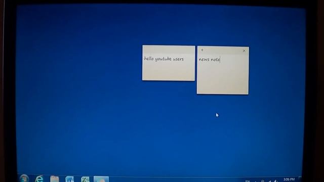 Windows 7 Sticky notes post it for computers) смотреть онлайн
