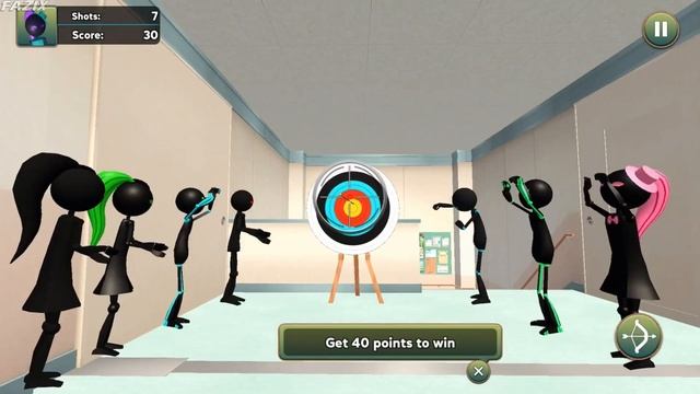 Virtual Stick High School Girl Gameplay Walkthrough Part 1 (IOS/Android) смотреть онлайн