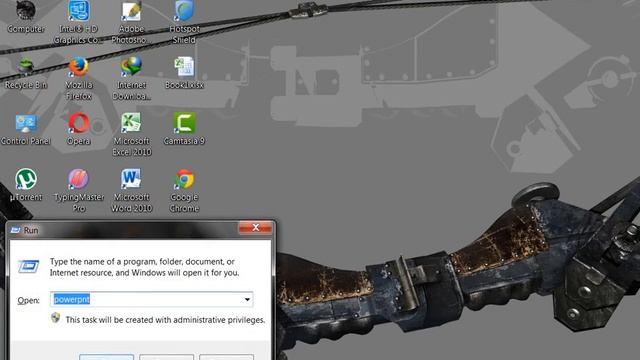 How to open (Ms-Powerpoint) using shortcut key смотреть онлайн