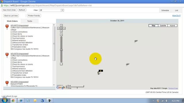 Dispatch Board - QuickBooks Work Order - Intuit Field Service Management - Corrigo FSM смотреть онлайн