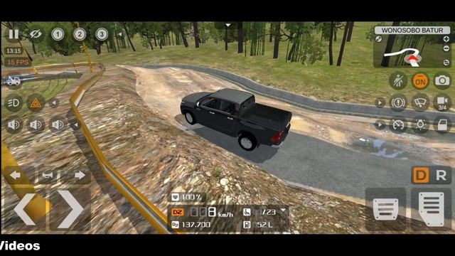 Bus Simulator Indonesia : Check Suspension Toyota Hilux 4x4 | MOD BUSSID | Gameplay смотреть онлайн