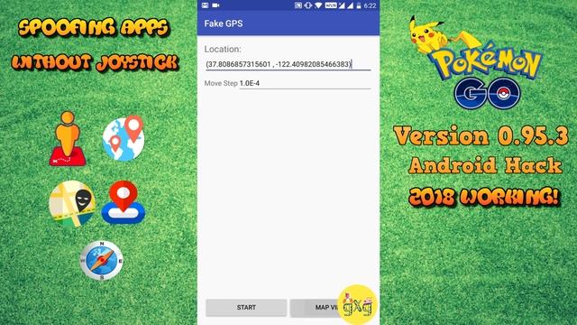 Pokemon Go 0.95.3 Spoofing For Android 7.1 & 8.0. No Root! March 2018 смотреть онлайн