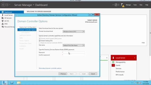 configuring child domain in 2012 windows server смотреть онлайн