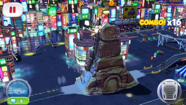 Cars 2 Fast: Neon DJ and Jeff Gorvette (Race) New GamePlay #50 смотреть онлайн